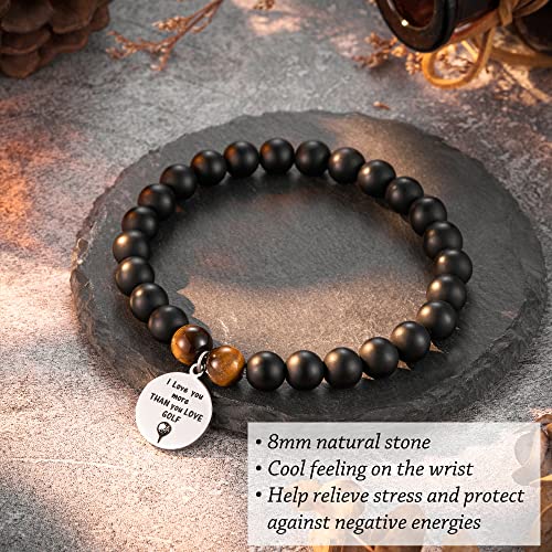 Tarsus Golf Gifts For Men Husband, Fathers' Day Gifts For Men Husband From Wife, Husband Golf Birthday Bracelet Gifts Christmas Valentines Day Anniversary For Husband Him #TOP3