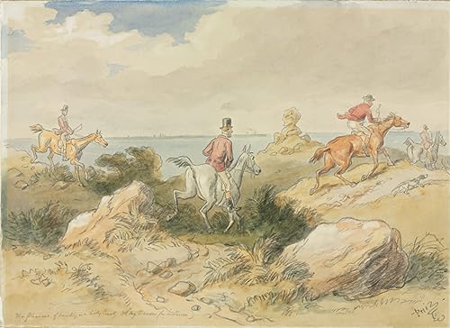 Poster Image Impression Sur Toile les plaisirs de la chasse 60x90cm