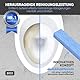 BROX® Bimsstein WC Block – Reinigungsstein Blau (5 Stück) – Wunder Putzstein für Klo, Bad, Küche & Fußpflege – Effektiver Kalk und Urinsteinentferner – Pumice Stone – Die Nr. 1 der Toilettenreiniger