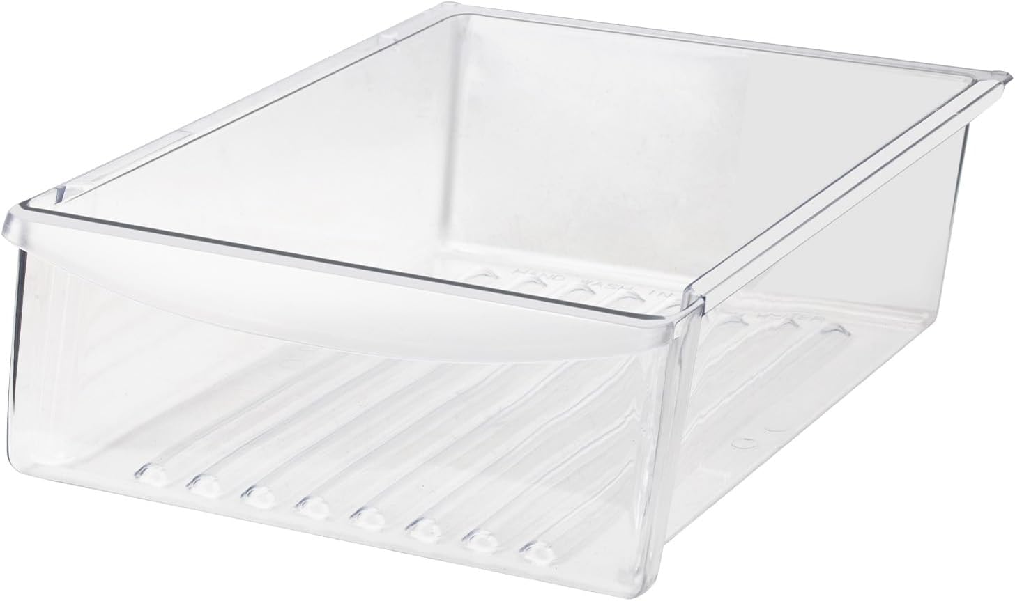 240530811 Refrigerator Meat Cripser Pan Compatible with Frigidaire Kenmore Refrigerator -Replaces 240530801, 240530813,240354201(40.05 * 29.5 * 11cm)