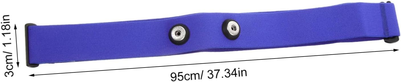 Multifunctional Chest Strap for Monitor Elastic Sports Belt Lightweight Wear-Resistant Design for Running Cycling and Dog Walking