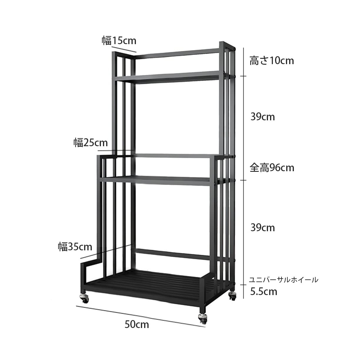 Amazon.co.jp: フラワースタンド 花台 プランタースタンド 3段