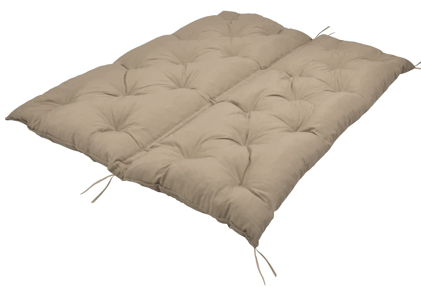 Cuscino per panca a dondolo extra spesso con baldacchino, morbido e confortevole, cuscino a 3 posti, per mobili da patio, 150 x 100 x 8 cm