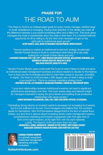 The Road to AUM: Driving Assets Under Management through Effective Marketing and Sales