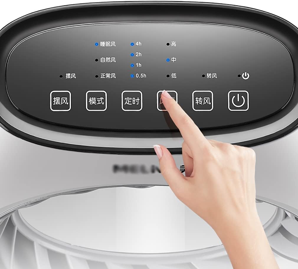 90° Wide Oscillating Fans Tower Oscillating Movement 3 Speed Setting Remote Control Quiet Bladeless Fan Space Saving