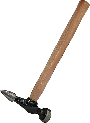 Miniatura 6 de Pick and Finishing Hammer, Auto Body Repair sheet metal Hammer (11.4 x 4.9 x 1 crowned face small hammer)