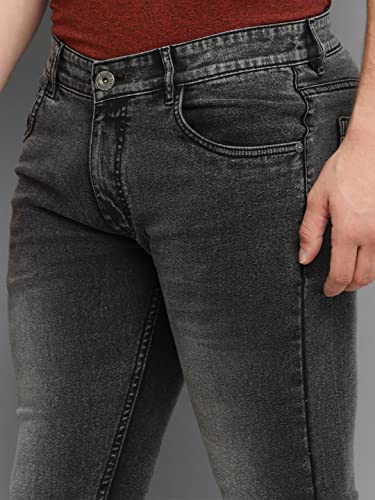 Image of Allen Cooper Slim Fit Strechable Denim Jeans for Men
