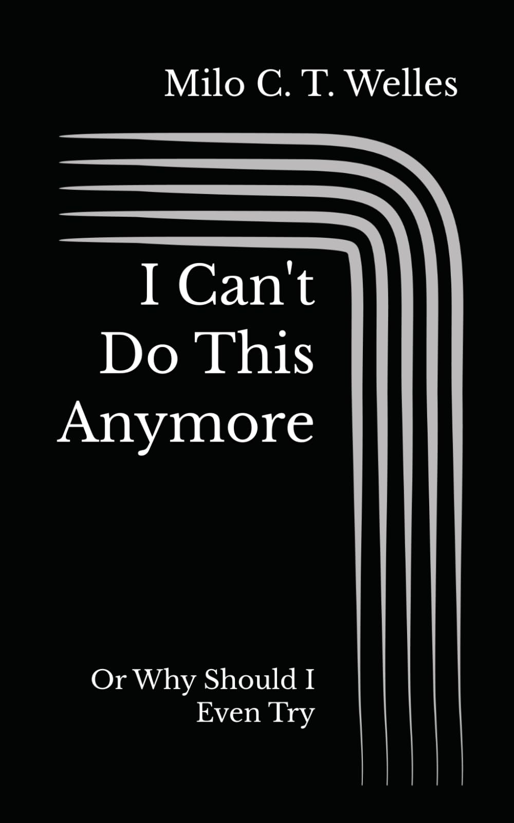 I Can't Do This Anymore: Or Why Should I Even Try