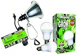 MiracleLED 604963 12W Grows for Pennies Ultra Grow 1000 Lumen Daylight Spectrum Grow LED Bulb