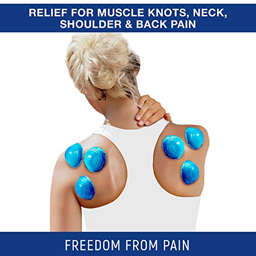 Image of Lure Essentials Silicone Cupping Set Beginner Set - Cupping Therapy Set for Muscles Joints and Cellulite with Body Massager Cupping Set Massage Therapy Cups