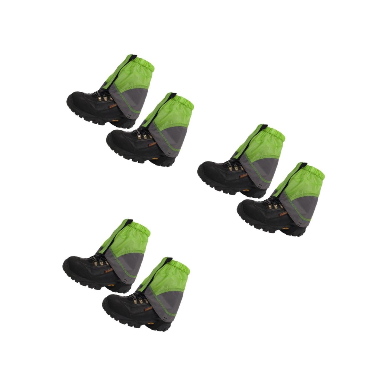 Kisangel 3 Pares Polainas Impermeables Polainas Bajas Zapatos Polainas Cubierta del Zapato Pequeño