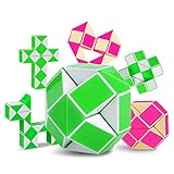 Snake Cube,Large Magic Ruler Set Toys Snake Rubiks Cube Gift for Child Relaxation & Improved Concentration Ideal Gift for Kids & Adults(6 Pack)