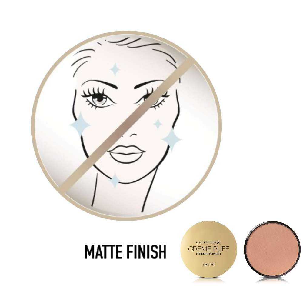 Max Factor Cream Puff Puder kompaktowy prasowany, 21 g, 05 przezroczysty