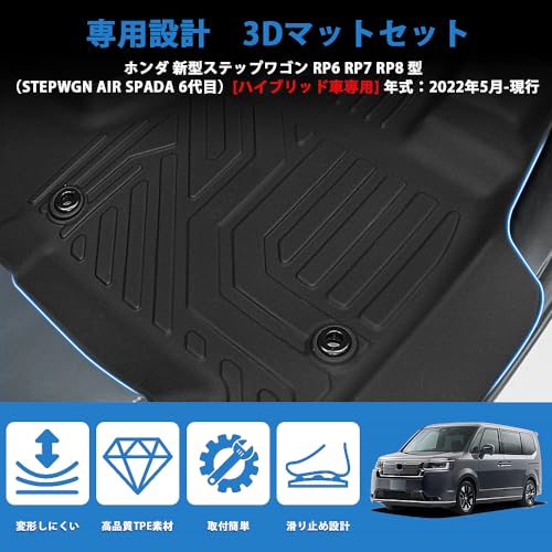 CarBott ステップワゴン RP系 フロアマットセット