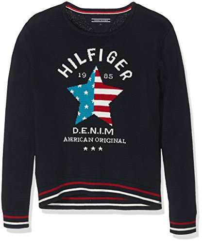 Tommy Hilfiger Iconic CN Sweater L/S Felpa Bambine...