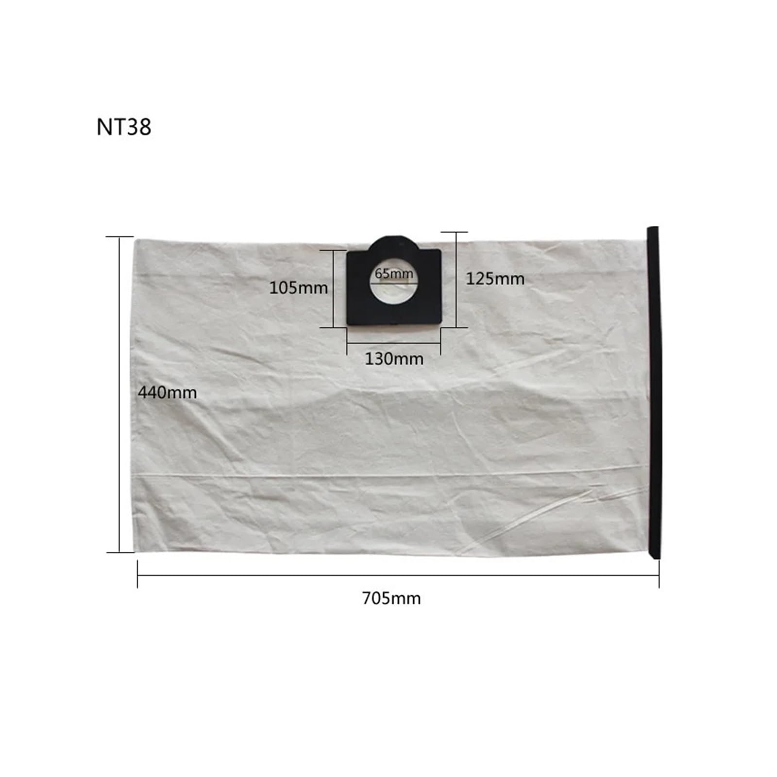 Bolsas For Polvo Lavables, Bolsa De Tela, Piezas De Aspiradora, Bolsa De Filtro De Polvo No Tejida, Compatible Con Karcher, NT20 NT48/1 NT65/2 NT72/2 NT30 NT38(38)