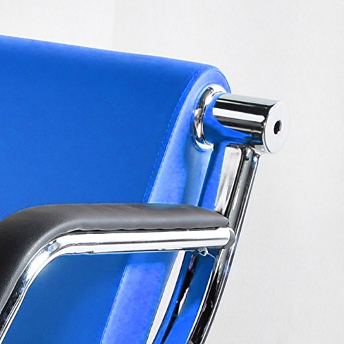 Bestmart INC 3-Seat Office Reception Sofa Waiting Room Bench Visitor Guest Sofa Airport Clinic Seat (Blue) - Thumbnail 4