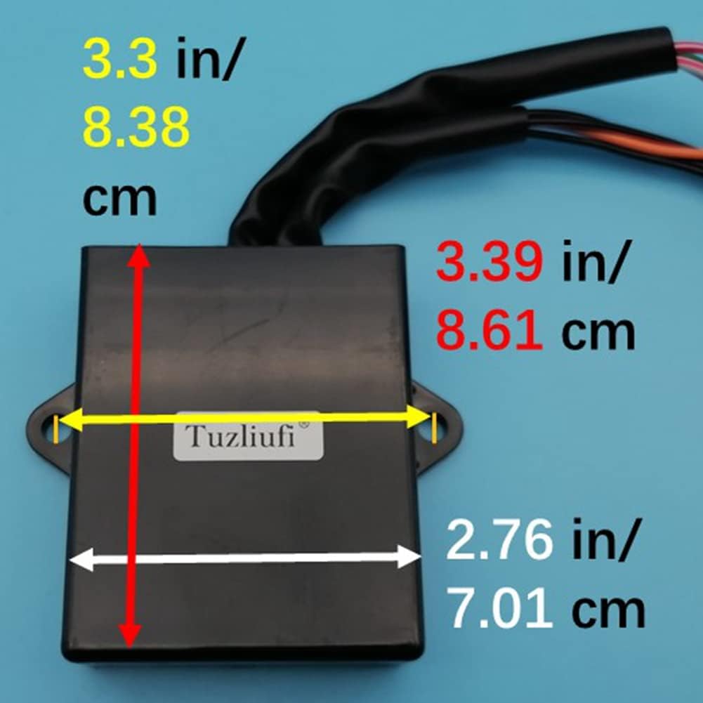 CDI Box Module Compatible with Yamaha Banshee YFZ350 YFZ 350 1987 1988 1989 1990 1991 1992 1993 1994 ATV 2GU-85540-51-00 2GU855405100 New Z9