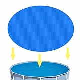 7FT Hot Tub Spa Bubble Blanket,16 Mil Round Pool Solar Cover Blanket,Floating Thermal Solar Pool Hot Tub Spa Bubble Cover
