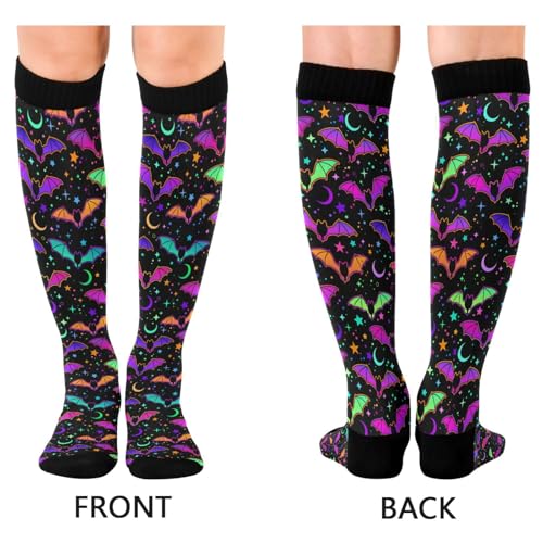 Image of Compression Socks for Women & Men, Knee High Socks for Circulation Medical Running Athletic Nurse Travel
