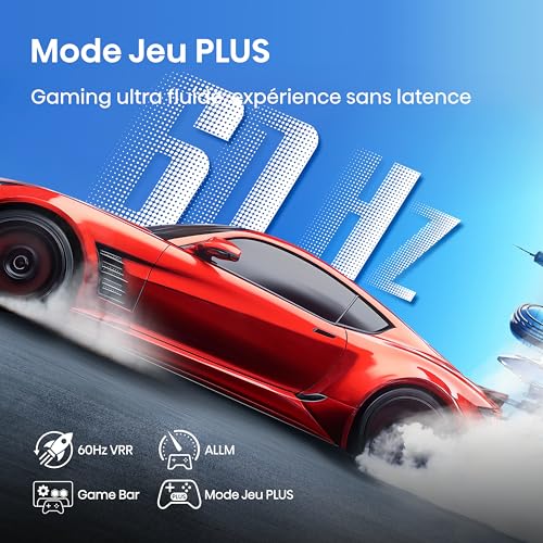 Hisense Smart TV 55" 4K Ultra HD 2025 55A6Q Smart TV VIDAA U8 Dolby Vision HDR 10 Game Mode Plus Alexa Built in VIDAA Voice Tuner DVB T2S2 HEVC 10 Lativu 4K 55'' 2025 LED - vue 8