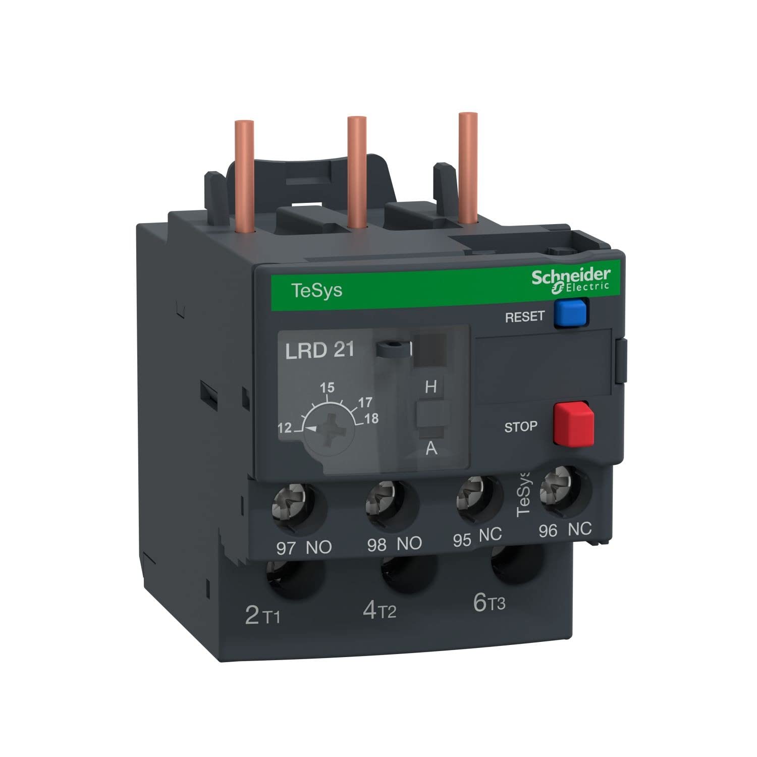 Schneider Electric TeSys LRD2 Relais de Surcharge Thermique 3P/12→18A NO/OUVERTURE X 1