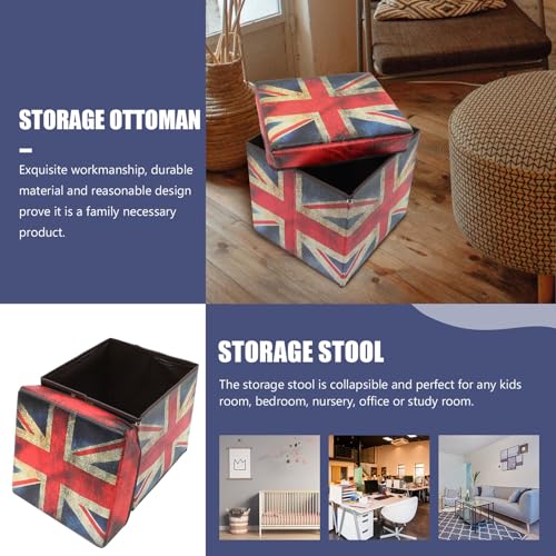 Tabouret de rangement pliable : la solution pour ranger une chambre encombrée - 7