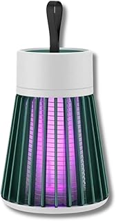 Luminária Mata Mosquito Elétrica UV Silenciosa | Armadilha Repelente Contra Pernilongo, Insetos e Moscas | Ecológica, Portátil, Sem Produtos Químicos, Ideal para Quarto, Sala e Escritório