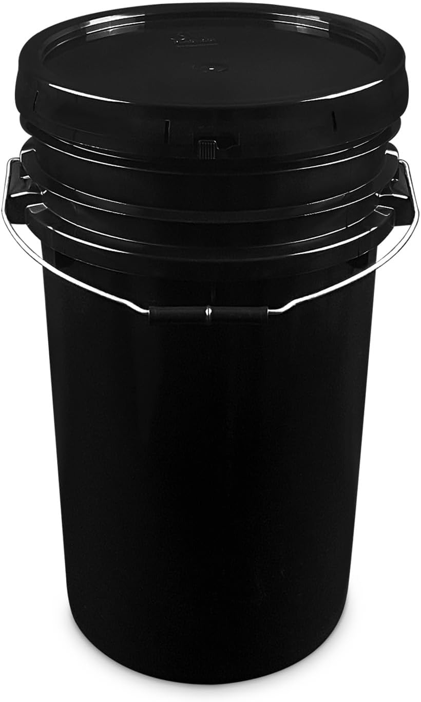 7 Gallon Bucket with Lid, Food Grade Storage, Premium HPDE