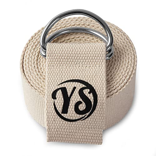 Yoga Studio Extra Long Organic Cotton Yoga Strap