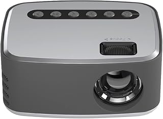 Portable 1080P HD Household Projector - Mini Home Theaters Projector - LED HDMI Same Screen Projection - Compatible with USB/HDMI/AV