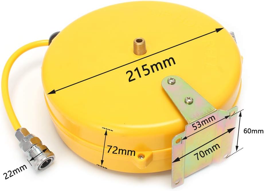 Mini Air Hose Reel With 1/4in. x 26ft.