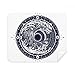 Waves Compass Circle Art Pattern Cleaning Cloth Screen Cleaner 2pcs Suede Fabric