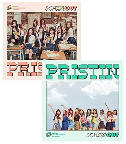 Pledis Entertainment PRISTIN - SCHXXL Out [Random ver.] (2nd Mini Album) CD+Booklet+1Postcard+1Sticker+1Photocard