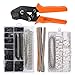 Price comparison product image Crimping Tools SN-2 Ratchet Crimper with 1550PCS Male/Female Pin Connectors 0.1-1.0mm² Crimping and 460PCS JST Connector Set for 2.54mm 3.96mm JST-XH KF2510