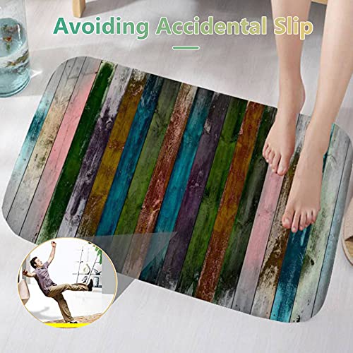 Sunbaca Tapete de flanela Tapete de banho antiderrapante Tapete de banho para casa, cozinha, sala de