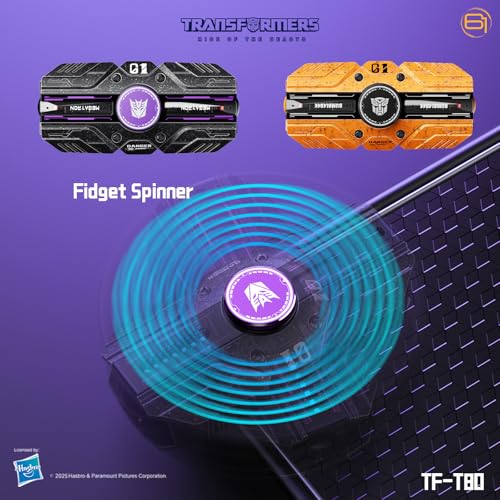 Image of Transformers TF-T80 Bluetooth True Wireless Earbuds with Noise Cancelling in-Ear Cool HiFi HD Calling Dual Modes Sports Music Game Long Endurance Earphones - Yellow Bumblebee