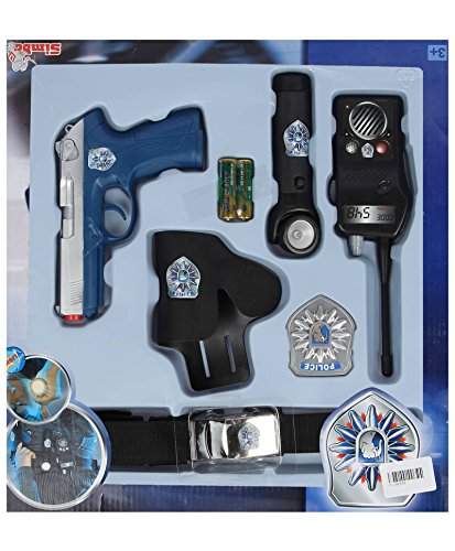 Games & More - Set de policía, Color Azul (Simba 8102667)