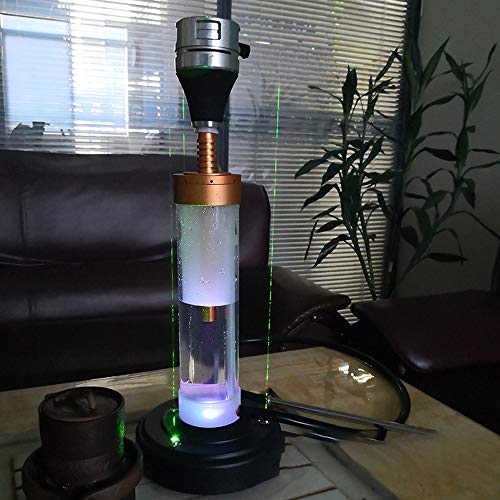 CJCJ-LOVE Shisha, Laser Shisha KTV Bar Klar Bar Spezial Shisha 2 Schlauch, Zubehör für Zigaretten und Tabak, Nikotin… – Bild 3