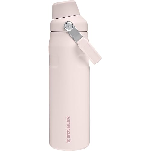 Stanley IceFlow Fast Flow Water Bottle | Angled Spout Lid | Lightweight & Leakproof for Travel & Sports | Insulated Stainless Steel | BPA-Free