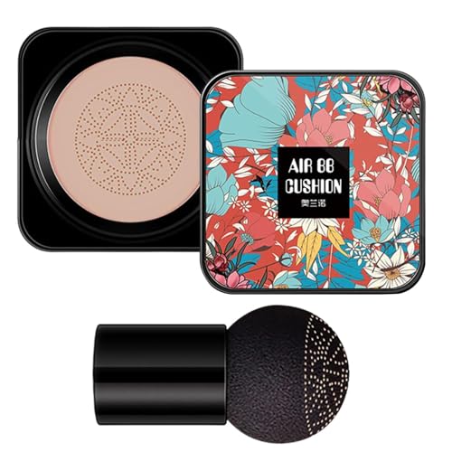 Crema CC con colchón de aire | Base de maquillaje hidratante BB Cream,Producto de maquillaje corrector natural de larga duración.