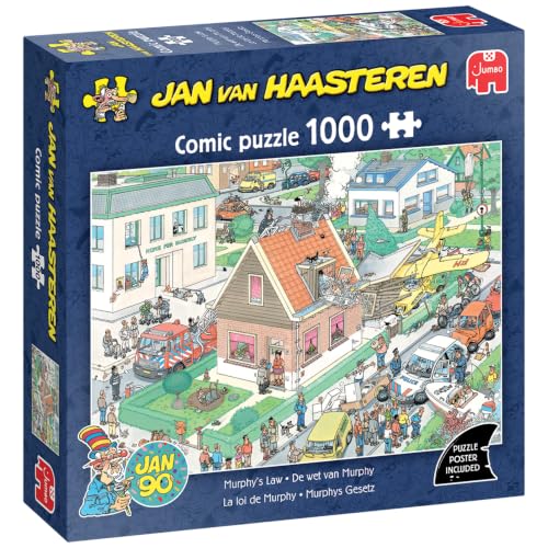Jan Van Haasteren Murphys Law - 1000 Piece Jigsaw Puzzle for Adults