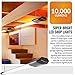 Newhouse Lighting 4FT 100W LED Shop Light, 10,000 Lumens, 4000K Garage Lighting, Utility LED Ceiling Lights, Chain Mount, ETL Listed, 5-Year Warranty