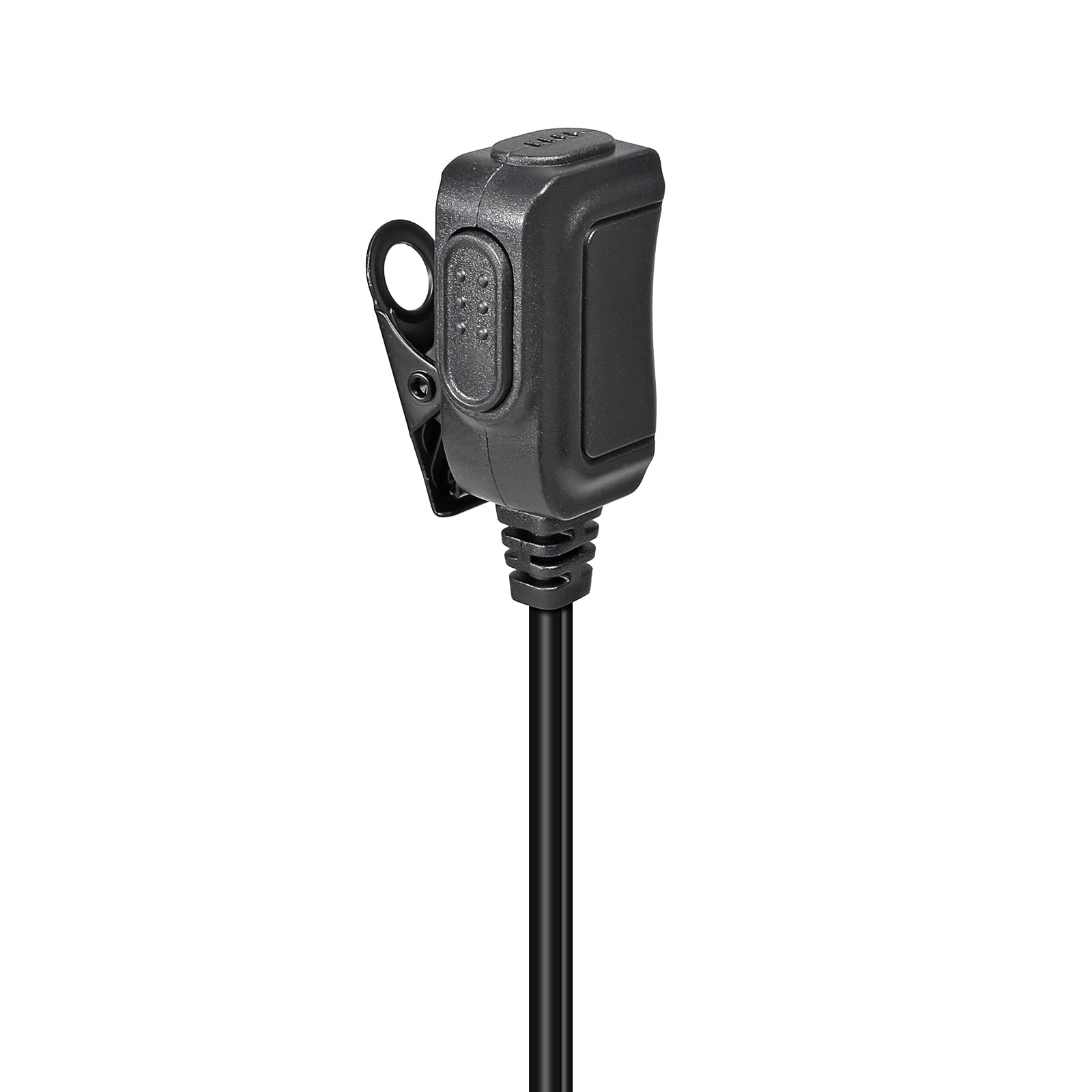 HYSHIKRA Micrófono Auricular Forma en D Compatible con Midland G7 Pro G8 G9 Pro M24 M24 Plus M48 M99 G6 XT G7 XTR | Supervisión de Seguridad Softair (1, Forma de D) - 4
