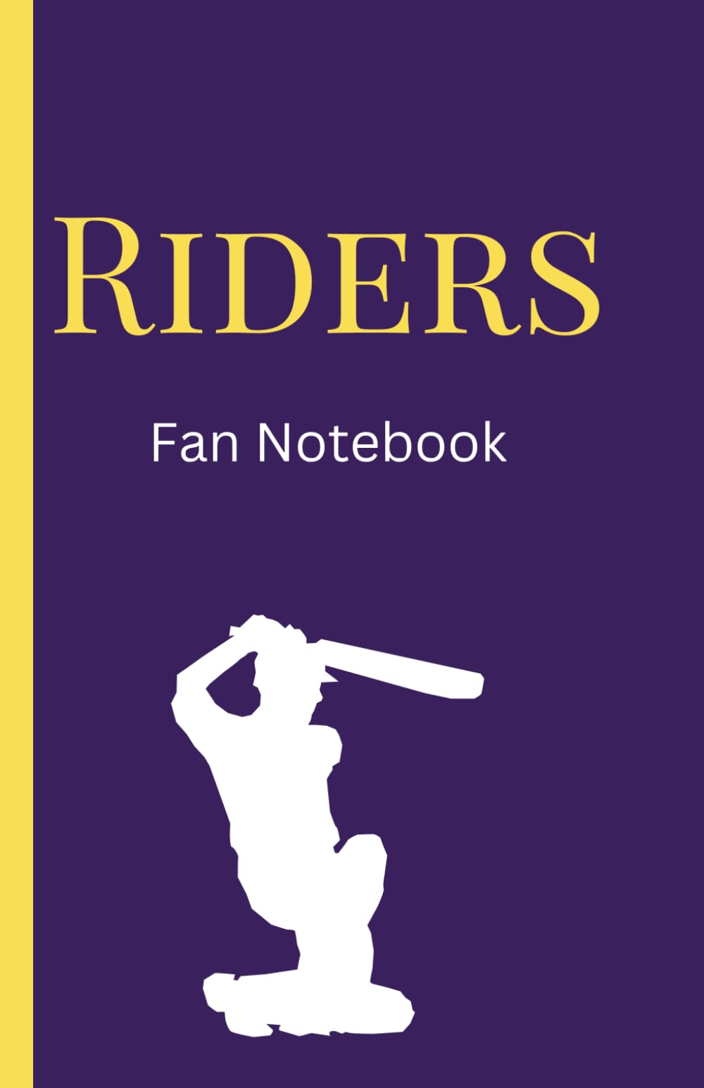 RIDERS Fan Notebook: 100 Dotted Lined Pages To Note Scores, To-Do List, Scribble, Draw, Notes, , 5.5×8.5" Size