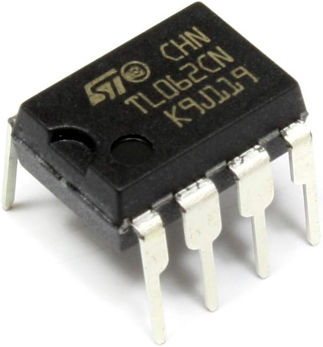 Amazon.co.jp: STMicroelectronics TL062 2回路 DIP 8PIN デュアル 超低消費電力 高スルーレート ...