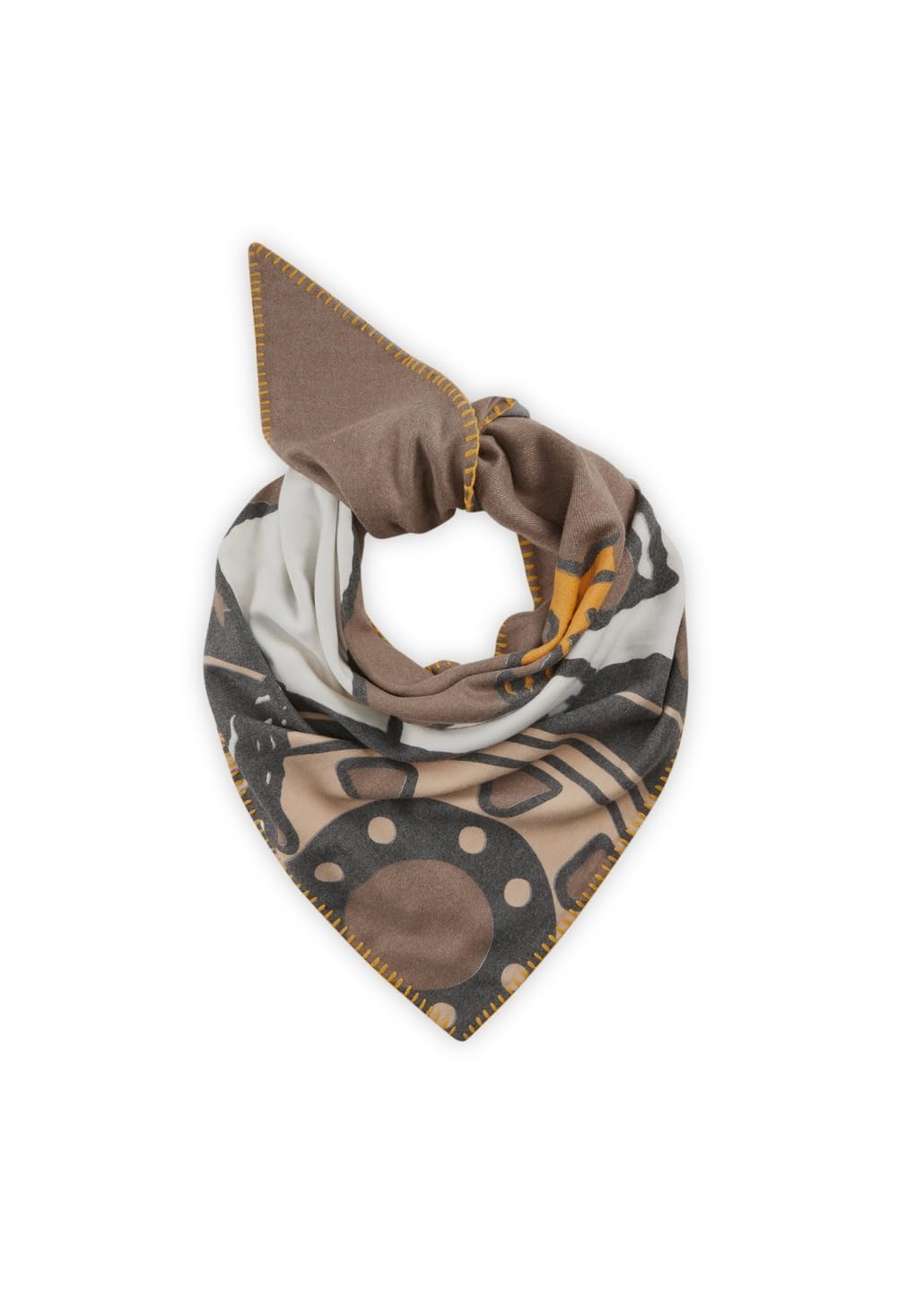 CODELLO Printed Triangle Polyester/Viscose - 128X128X180CM