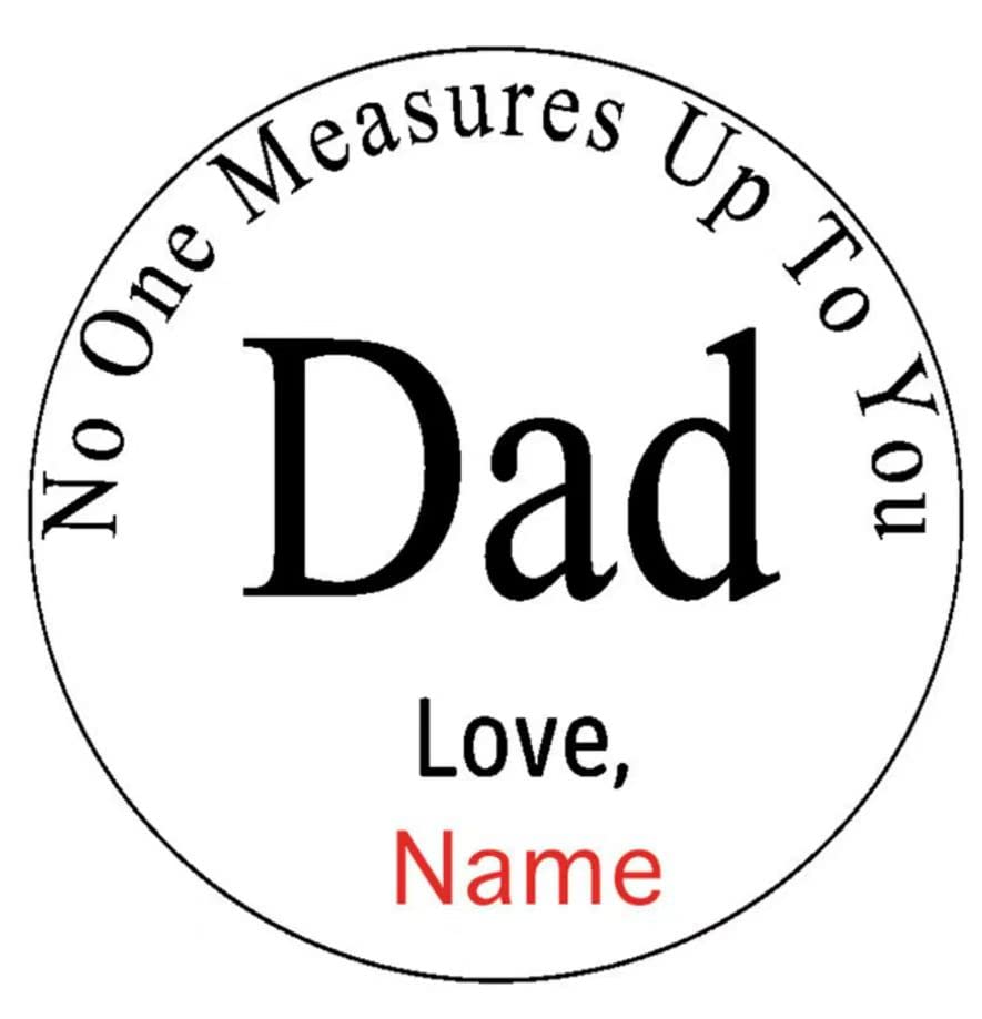 Cinta métrica personalizada para Día del Padre miniatura 4