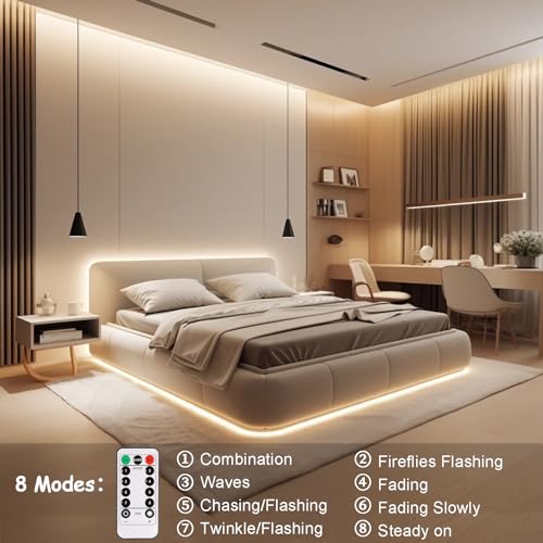 CCILAND LED Streifen Batterie 3 Meter Strip Batteriebetrieben mit Timer – Ansicht 5
