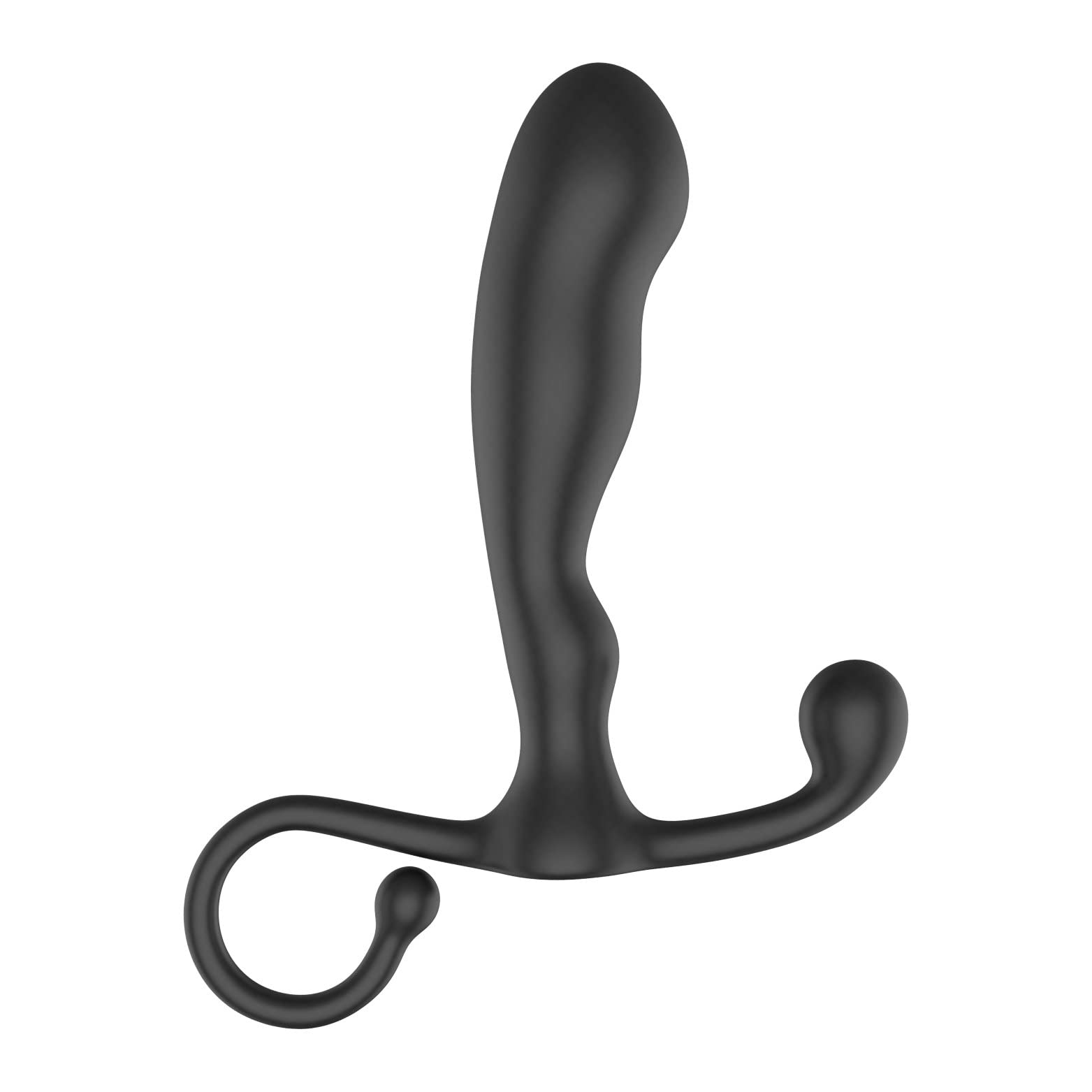 giocattolo sessuale massaggiatore classico, plug anale per uomo, nero